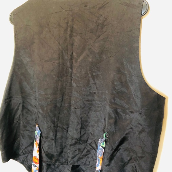 111 Main Pumpkin Halloween Vest Size Large - Picture 6 of 7